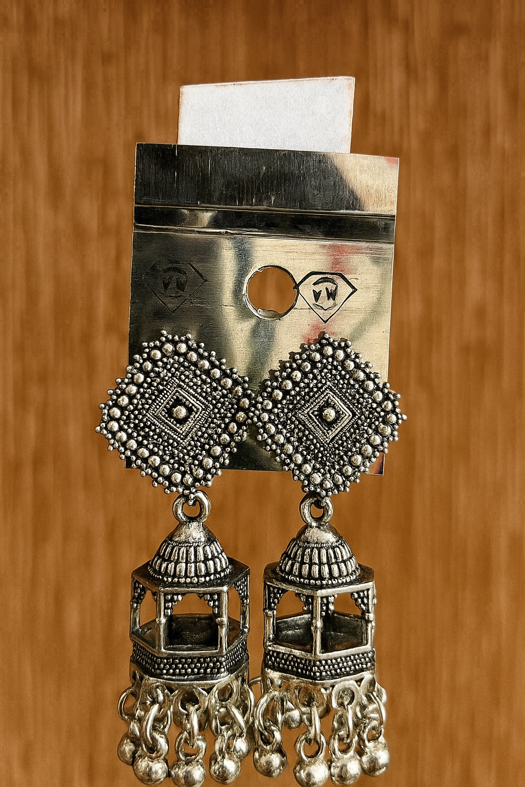 Royal Mughal Jhumka Drop Earrings