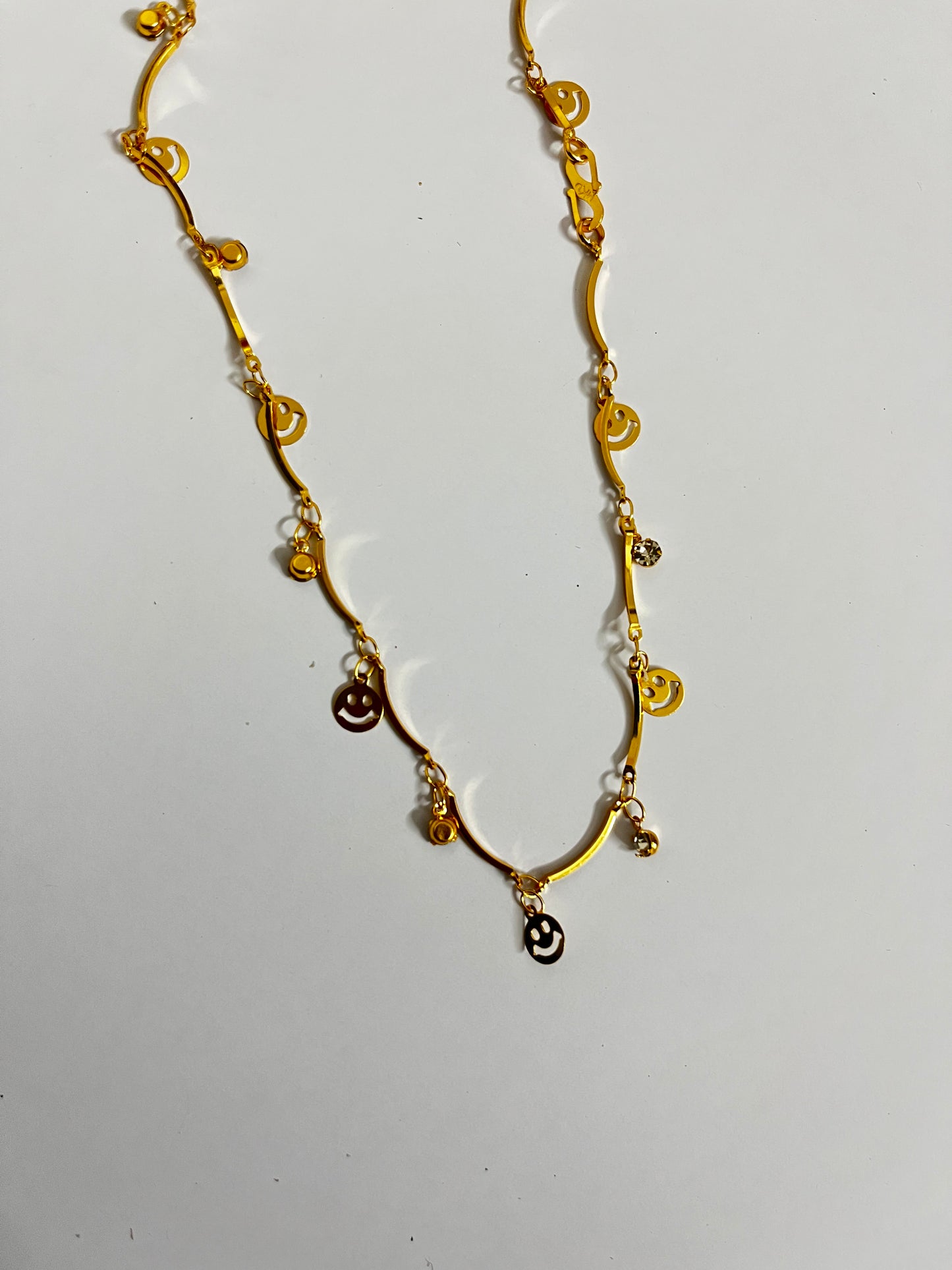 ✨ Golden Charm Drops Necklace