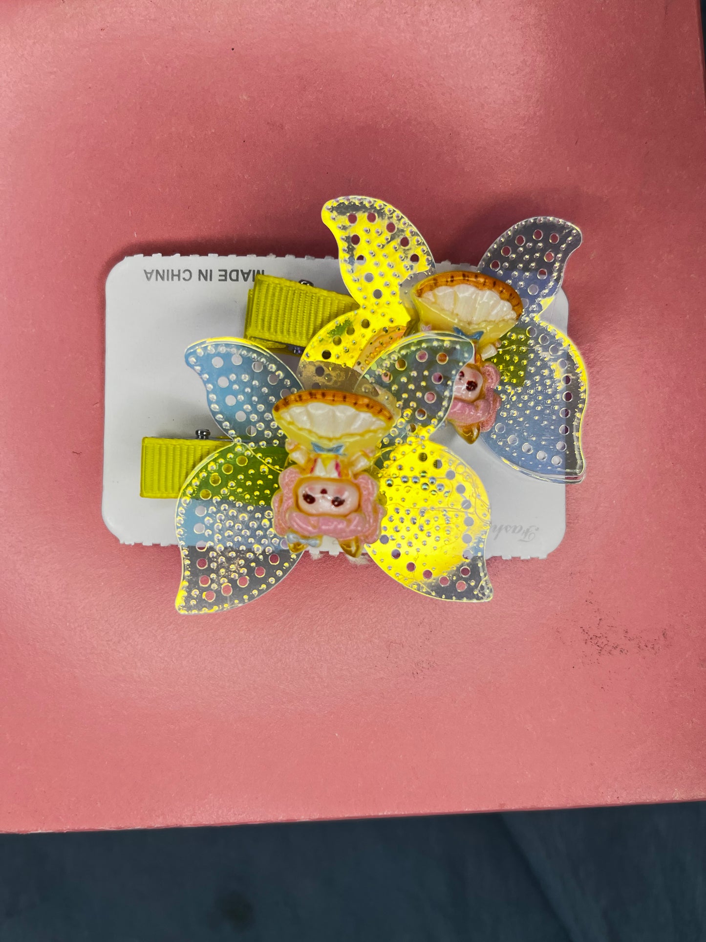 Butterfly Clip (Yellow)
