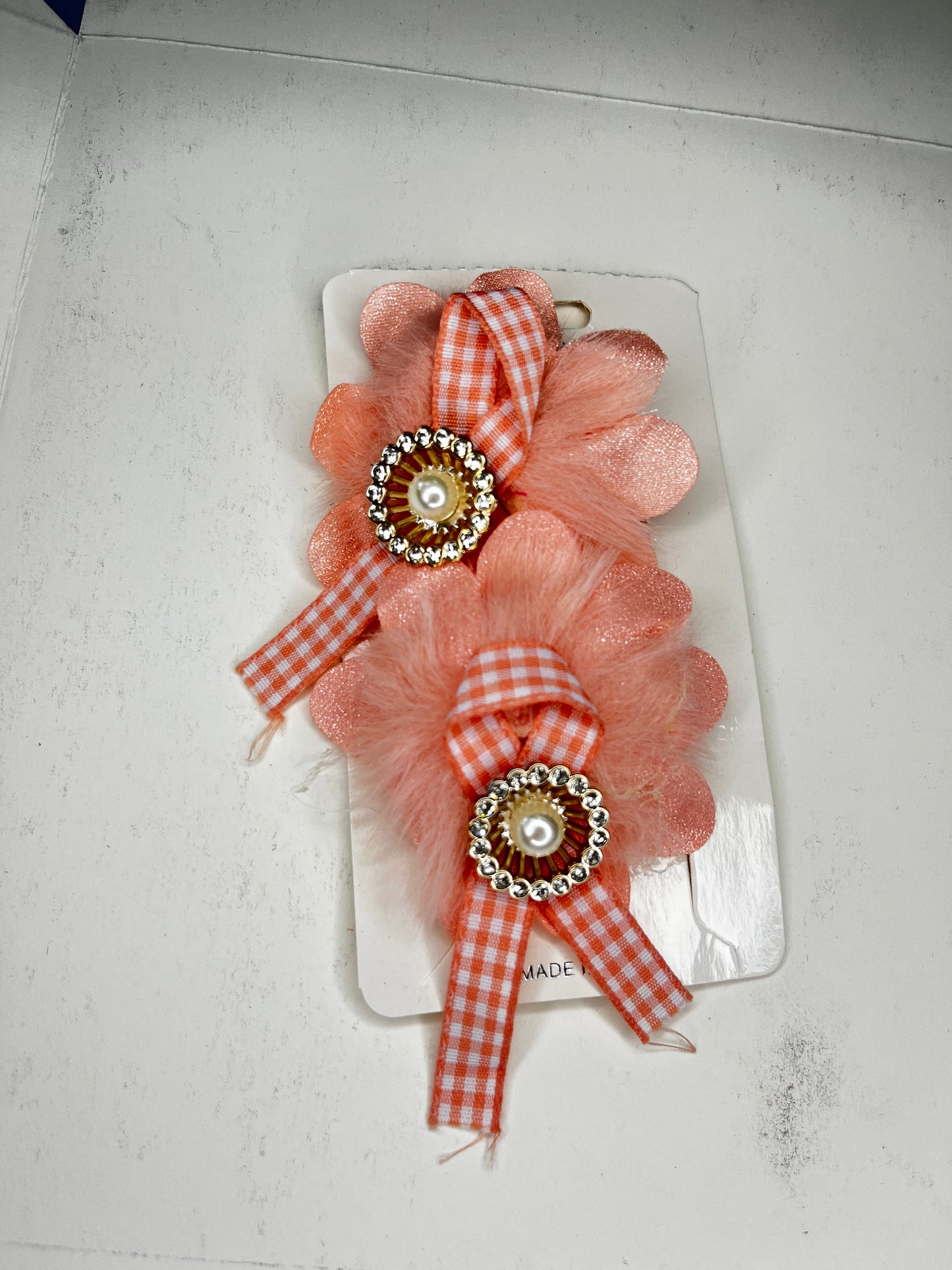 Floral Clip (Raddish)