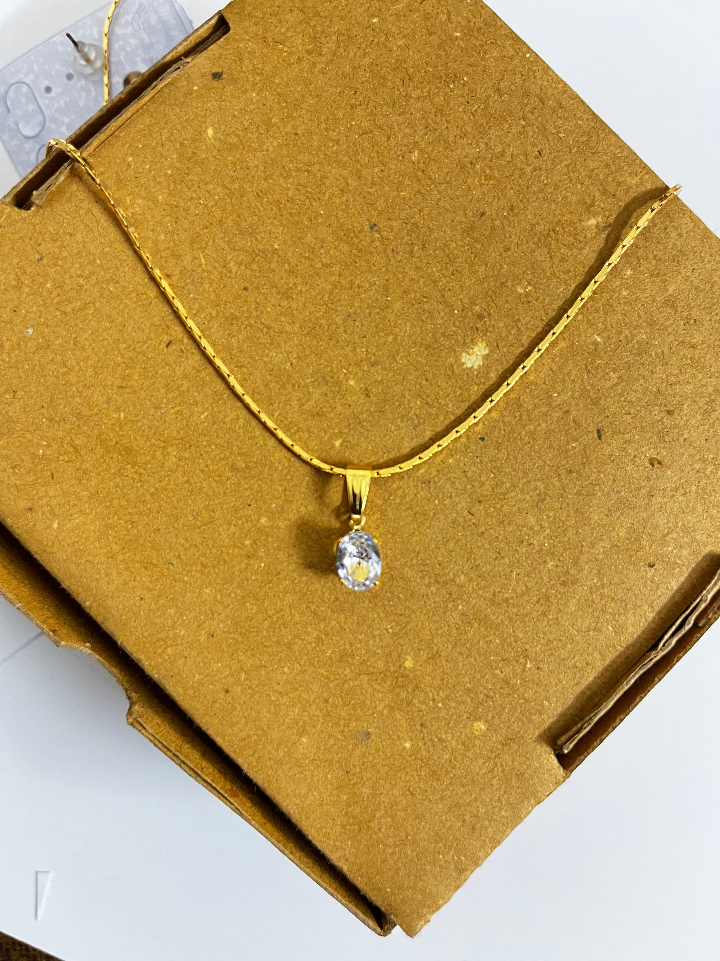 Single Stone Pendant