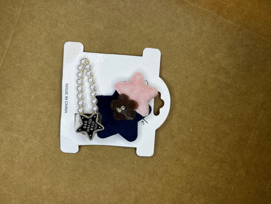 Star Clip (Pink & Blue)