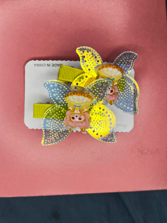 Butterfly Clip (Yellow)