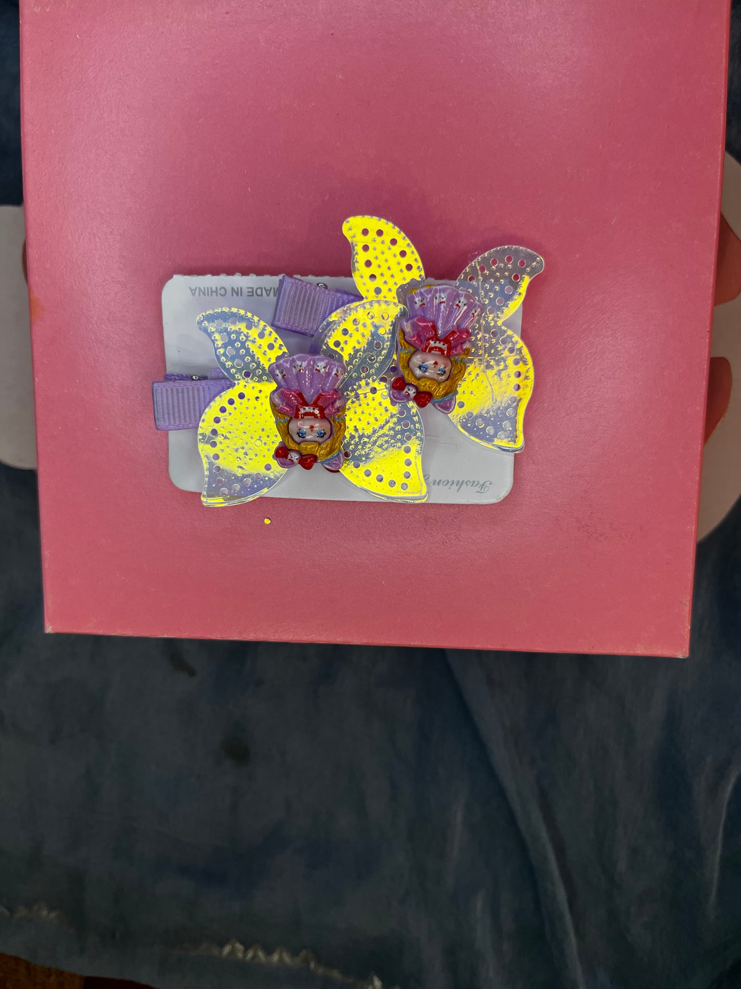 Butterfly Clip (Purple)