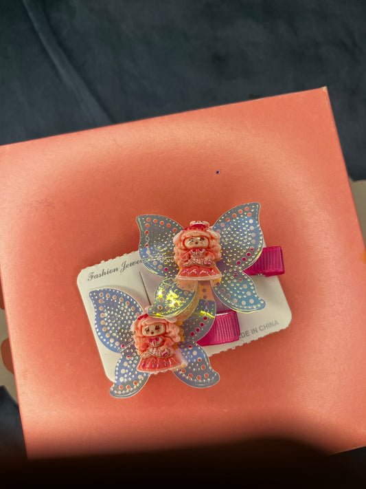Butterfly Clip (Pink)